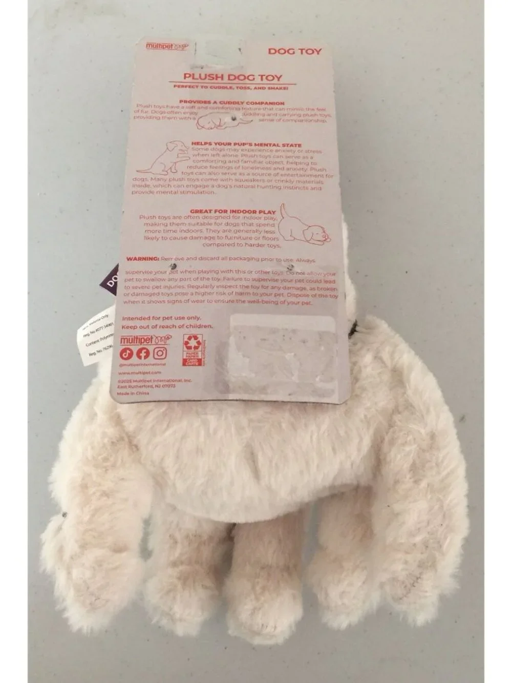 Hand Character Plush Squeak 8